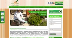 Desktop Screenshot of goldcoast-pestcontrol.com